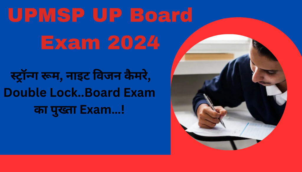 UPMSP UP Board Exam 2024